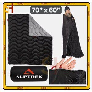 Cascade ALPTREK Outdoor Adventure Blanket, water-resistant coating, 70" x 60"